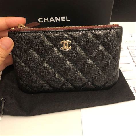 chanel coin purse and card holder